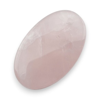 Kwarc różowy kaboszon z dziurką 24x15 mm nr G208