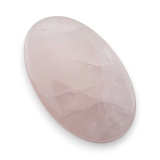 Kwarc różowy kaboszon z dziurką 24x15 mm nr G208