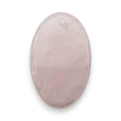 Kwarc różowy kaboszon z dziurką 24x15 mm nr G208