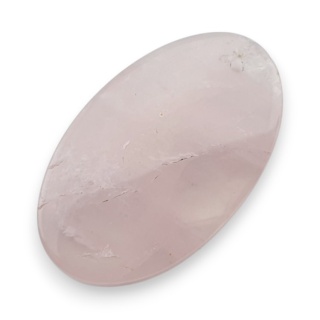 Kwarc różowy kaboszon z dziurką 27x16 mm nr G206