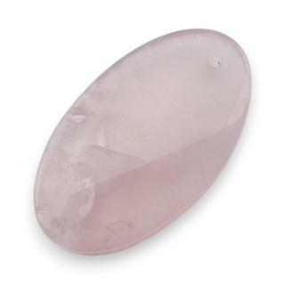 Kwarc różowy kaboszon z dziurką 28x16 mm nr G207