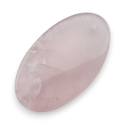 Kwarc różowy kaboszon z dziurką 28x16 mm nr G207