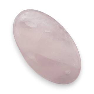 Kwarc różowy kaboszon z dziurką 28x16 mm nr G207