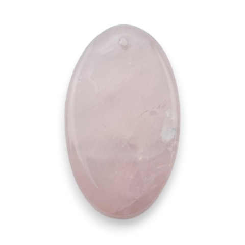 Kwarc różowy kaboszon z dziurką 28x16 mm nr G207