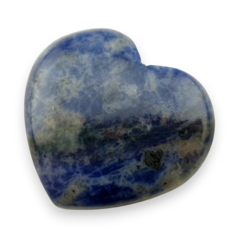 Sodalit kaboszon serce 27x25 mm nr G262