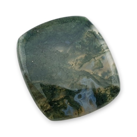 Agat mszysty cienki kaboszon 25x22 mm nr 280