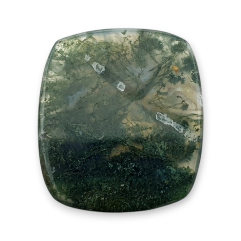 Agat mszysty cienki kaboszon 25x22 mm nr 280