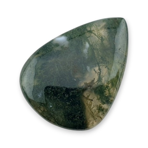 Agat mszysty cienki kaboszon 26x19 mm nr 312