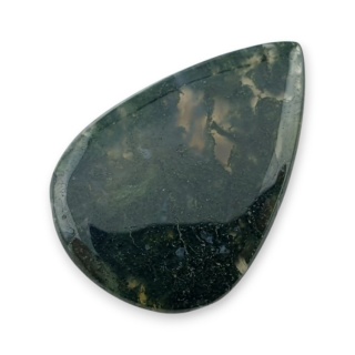 Agat mszysty cienki kaboszon 27x18 mm nr 373