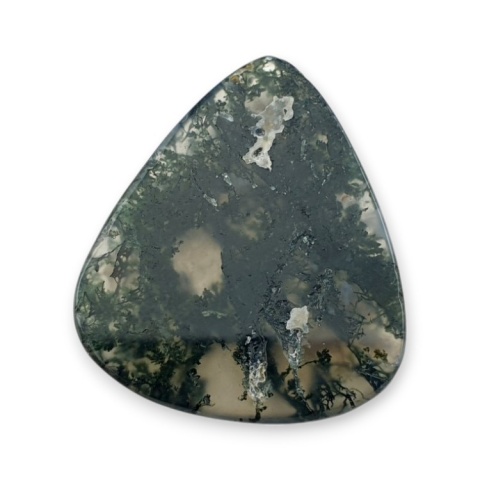 Moss agate cabochon 27x23 mm no 383