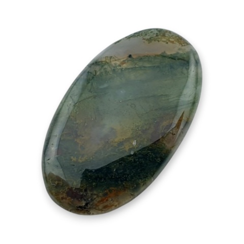 Agat mszysty cienki kaboszon 28x16 mm nr 359