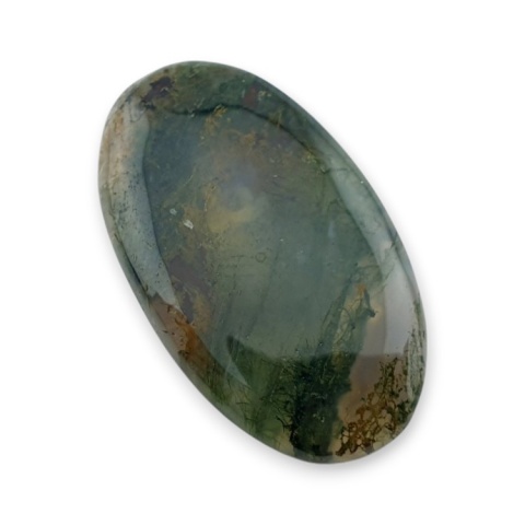 Agat mszysty cienki kaboszon 28x16 mm nr 359