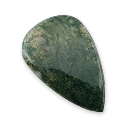 Agat mszysty cienki kaboszon 28x18 mm nr 391