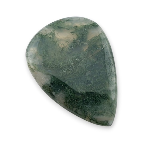 Agat mszysty cienki kaboszon 28x20 mm nr 347