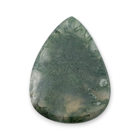 Agat mszysty cienki kaboszon 28x20 mm nr 347