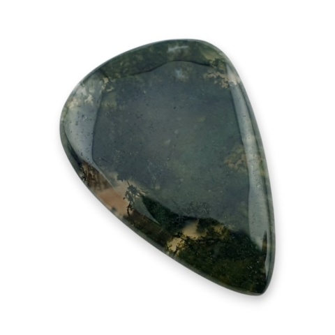 Agat mszysty cienki kaboszon 29x20 mm nr 367