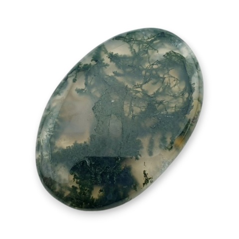 Agat mszysty cienki kaboszon 31x21 mm nr 279