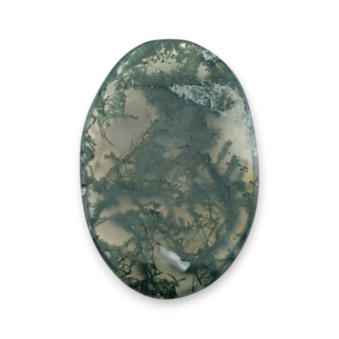 Agat mszysty cienki kaboszon 31x21 mm nr 279