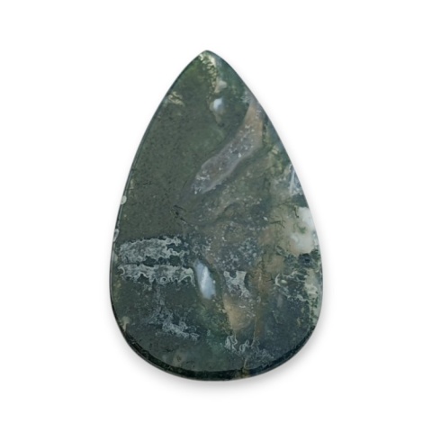 Agat mszysty cienki kaboszon 32x19 mm nr 270