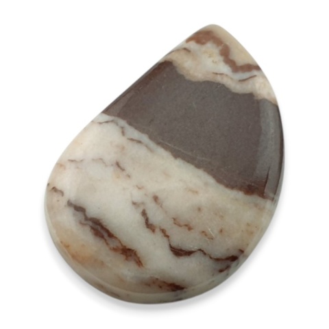 Coffee bean jasper cabochon 25x18 mm no 42