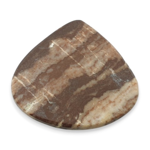 Coffee bean jasper cabochon 29x26 mm no 40