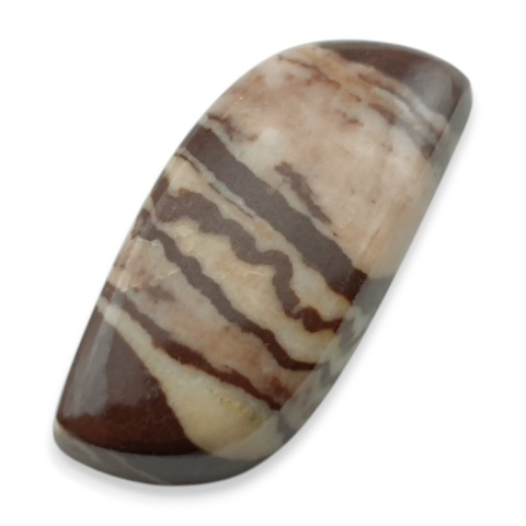 Coffee bean jasper cabochon 31x15 mm no 26