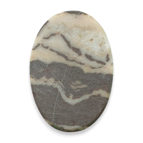 Coffee bean jasper cabochon 32x21 mm no 27