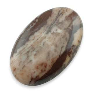 Jaspis kawowy kaboszon 33x21 mm nr 43
