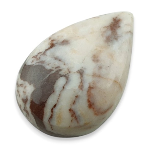 Coffee bean jasper cabochon 33x22 mm no 32