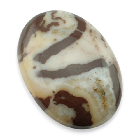 Coffee bean jasper cabochon 33x23 mm no 31
