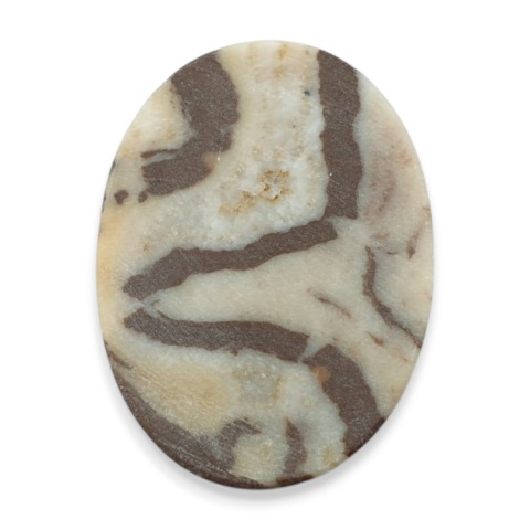 Coffee bean jasper cabochon 33x23 mm no 31