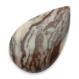 Jaspis kawowy kaboszon 34x21 mm nr 22