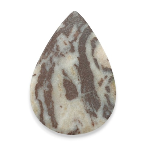 Coffee bean jasper cabochon 34x22 mm no 39