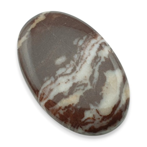 Coffee bean jasper cabochon 36x24 mm no 34