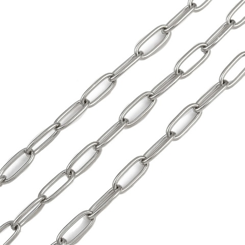 Łańcuszek stal szlachetna 10x4,0x1,0 mm 0,5 m