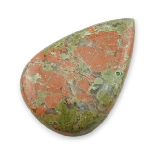 Unakite cabochon 37x25 mm no 36