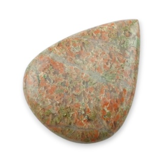 Unakite cabochon 38x29 mm no 32
