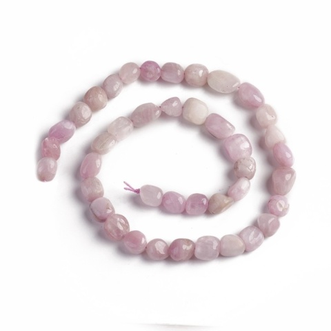 Kunzite lump smooth 8-10 mm string