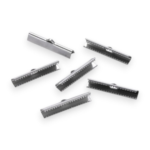 Clamp tips stainless steel 30 mm 2 pcs