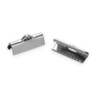 Clamp tips stainless steel 20 mm 2 pcs