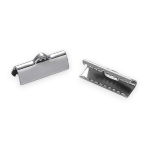 Clamp tips stainless steel 20 mm 2 pcs