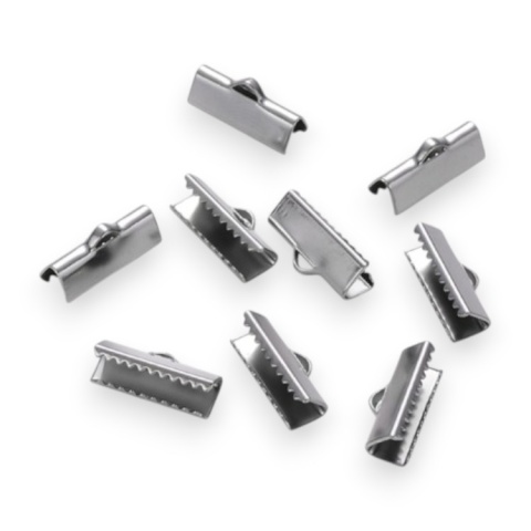 Clamp tips stainless steel 20 mm 2 pcs