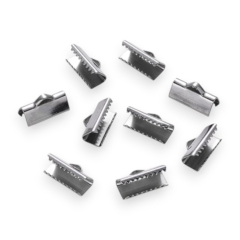 Clamp tips stainless steel 13 mm 2 pcs