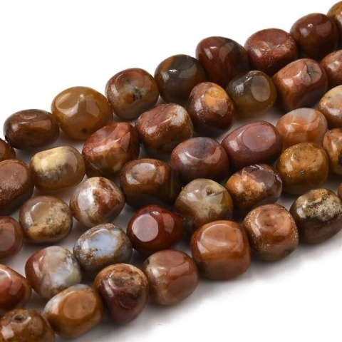 Skamieniałe drewno bryłka gładka 7-2 mm sznur