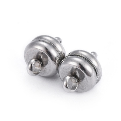 Magnetic clasp stainless steel 7x10 mm 1 pc
