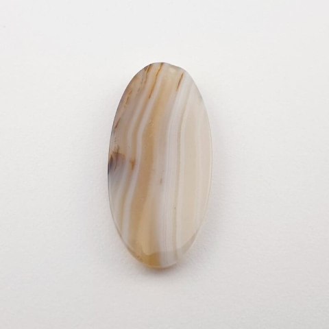 Agat Botswana kaboszon 33x16 mm nr 24