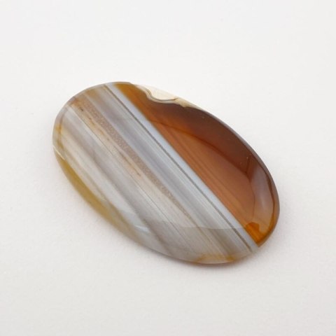 Agat Botswana kaboszon 42x26 mm nr 3