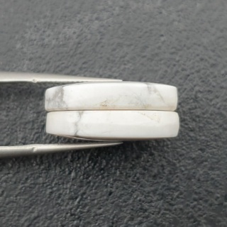 Howlit para kaboszonów z dziurką 19x14 mm nr R348