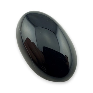 Onyks czarny kaboszon 23x15 mm nr 443