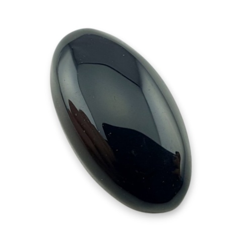 Onyks czarny kaboszon 24x13 mm nr 420